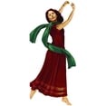 thumbnail image 2 of Isadora Duncan Quotable Notable - Greeting Card and Sticker Sheet - Envelope Included, 2 of 3