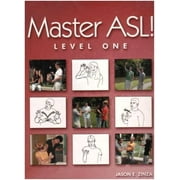 Angle View: Master ASL - Level One (with DVD), Pre-Owned (Hardcover)