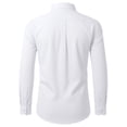thumbnail image 4 of sogami Men's Stain Shield Dress Shirt Long Sleeve Stretch Button Down Formal Shirt, 4 of 8