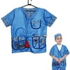 Dazzling Toys Kids Pretend Play Veterinarian Costume Set with Accessories