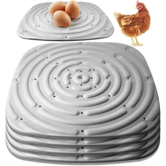 4 Pcs Nesting Chickens Pads, Reusable Nesting Pads for Chicken Coop, Washable Chicken Nesting Box Pads for Laying Eggs, Chicken Bedding for Coop, Nesting Box Liners, Chicken Coop Accessories