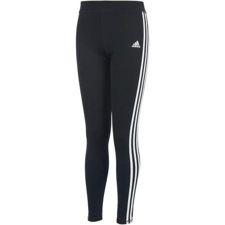 adidas Girls' Big Performance Tight Legging, Black Adi, X-Large