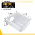 PartsBroz WPW10670845 Ice Bucket - Compatible with Whirlpool Kenmore ...