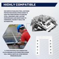 thumbnail image 5 of 50PCS U-Type Stainless Steel Protection Double Spike Gasket Support, 5 of 5