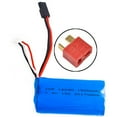 thumbnail image 4 of Weloille 7.4V 1500mAH Battery T Plug Part for 12428/ L959/144001 RC Off Road Car, 4 of 5