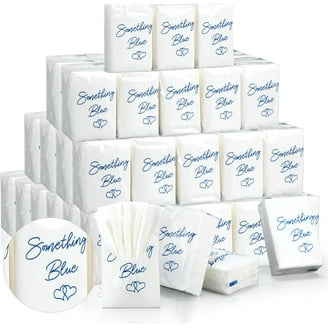 100 Pcs Wedding Facial Tissues Welcome Bags Mini Pocket