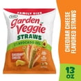 thumbnail image 2 of 2 pack Sensible Portions Garden Veggie Straws Made with Avocado Oil, Cheddar Cheese Flavor, 13 oz Bag, 2 of 5
