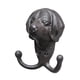 thumbnail image 5 of Figura de cabeza de animal, ganchos de pared, perchero, accesorios con tornillos para Perro, 5 of 9