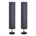 thumbnail image 1 of Unique Bargains 2 Pcs Adjustable Height Center Support Leg, 7Inch Bed Support Legs, Grey, 1 of 7