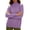 Purple, variant on Womens Mock Turtleneck Sweater Long Sleeve Loose Fit Cutout Knit Pullover Tops Warm Fall Winter Base Layering Sweater Tops Green M