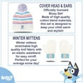 thumbnail image 2 of Bluey Bandit and Chilli Toddler Hat with Winter Mittens for Kids ? Warm Winter Hat for Toddler with Kids Mittens, 2 of 4