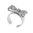 thumbnail image 5 of Mujeres aleación rhinestone punta banda uñas anillos moda joyería Colco Consejos de uñas anillo, 5 of 5
