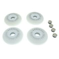 thumbnail image 1 of 4 Piece Anti-Slip LED Lights, Flashing Inline Roller Skating Wheels, 3 Size 80mm, 1 of 8