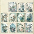 thumbnail image 1 of Lefu 30pcs/pack Vintage Materials Paper DIY Scrapbooking Journal Craft Paper, 1 of 10