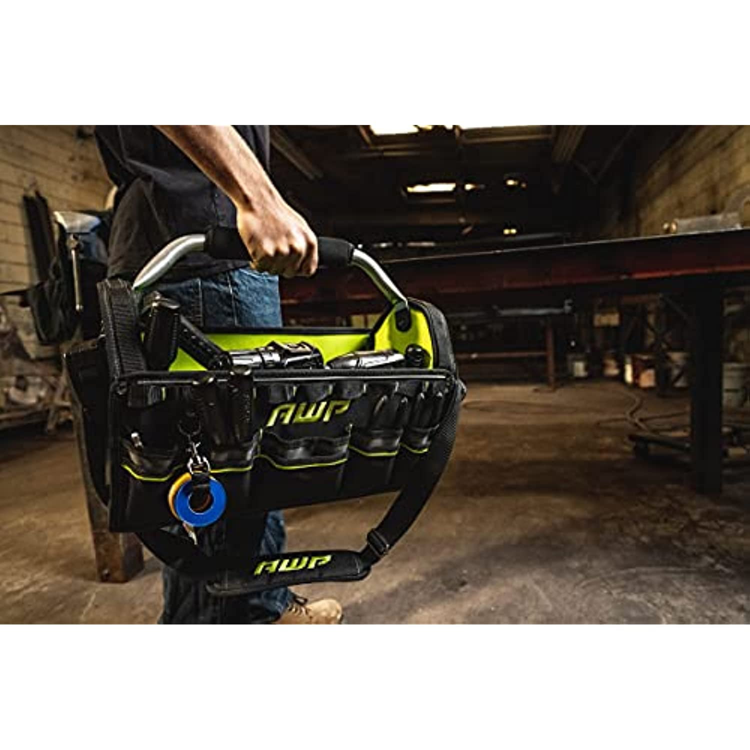 Big Time Products 100874 18 in. AWP Pro Tool Tote Bag