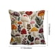 thumbnail image 3 of Bonita funda de cojín decorativa con bordado de doble cara de 45 cm | Suave y con pelusa corta para sofá, dormitorio, sala de estar, decoración del hogar, 3 of 6