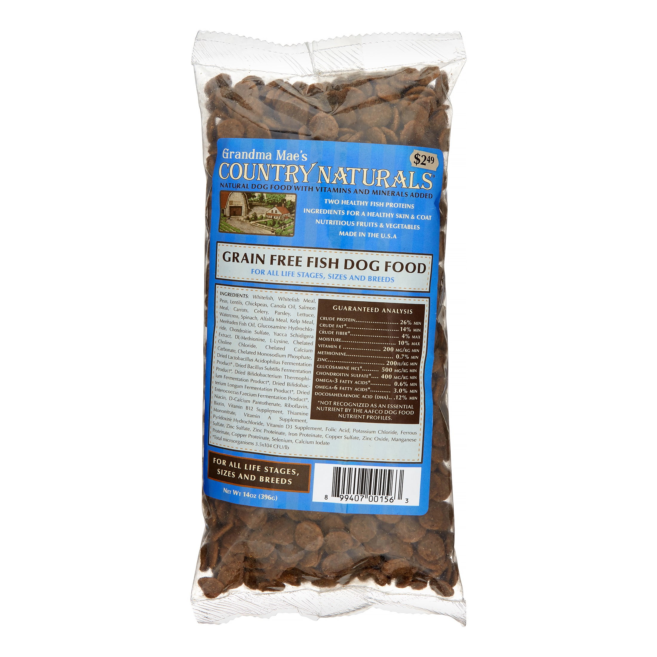 Grandma Mae's Country Naturals GrainFree Whitefish Recipe Dry Dog Food