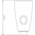 thumbnail image 2 of GFDYREE Kitchen Sink Faucet Head 2-Function Pull-Out Spray Head for Bathroom Kitchen Faucet Replacement Part G1/2 Connections, Matte Black (Model 1, Matte Black), 2 of 4
