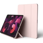 elago Magnetic Folio Case for iPad Air 10.9 inch 5th, 4th Generation - Back plate can be attached to metal materials, Compatible with Apple Pencil and elago’s Pencil case, Slim Design (Sand Pink)