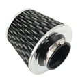 thumbnail image 6 of 76mm 3 inch Cold Air Intake Filter Induction Kit Pipe Power Flow Hose System Accessories, Light Black, 6 of 8