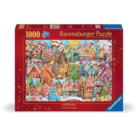 Ravensburger Christmas Cookie Village 1000 Piece Jigsaw Puzzle