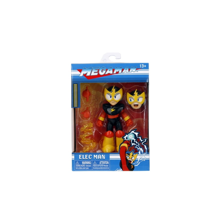 Jada Toys Mega Man Rockman Megaman Hyper Bomb Green Version + Cutman + Elec Man Action Figure Set 12 cm – Ahra Shop – Action Figures e Collezionabili