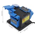 thumbnail image 2 of 110v Electric Chisel Sharpening Machine Sharpener Blade Scissor Drill Bit, 2 of 12