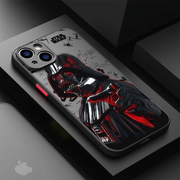 Étui Souple pour Téléphone pour Apple iPhone 15 16 Pro TP X 12 Mini 14 16 Pro Max 11 Pro 13 16 Plus XR Arrière Stars Wars Cool Hero tzw
