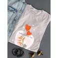 thumbnail image 3 of Corgi And Gray Kitten T-Shirt Women -Image by Shutterstock, Female XX-Large, 3 of 4