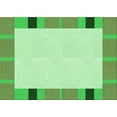 thumbnail image 1 of Ahgly Company Tapis Rectangulaire Lavable en Machine Intérieur Vert Transitionnel, 5 Pieds x 7 Pieds, 1 of 7