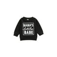 thumbnail image 1 of Nituyy Casual Sweatshirt, Letter Print Long Sleeve Round Neck Pullover, 1 of 7