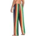 thumbnail image 5 of GZHJMY Mexican Serape Pajama Pants for Men, Lounge Pants Lightweight Men Pajama Bottoms with Drawstring Pockets, Christmas New Year Birthday Gifts, XX-Large, 5 of 6