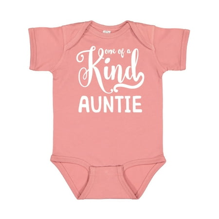 

Inktastic Gift for Aunts | One of a Kind Auntie (white) Gift Baby Girl Bodysuit