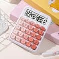 thumbnail image 4 of Clearance Sales karymi School Supplies for Kids Cute Calculator Small Portable Scientific Calculator for Students 12 Digits Mini Body Plastic Keys Non-slip Bottom Pad Clear Keys, 4 of 8