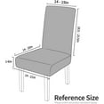 thumbnail image 5 of Dining Chair Slipcover Chair Protector Stretch Chair Covers for Dining Room Restaurant Kitchen Party, 5 of 6