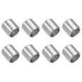 thumbnail image 1 of 8 Pcs Entretoises en Acier Inoxydable 304 3/8 Pouces OD x 5/16 Pouces ID x 3/8 Pouces Longueur(10x8x10mm) Vis Support de Bague Finition Simple Non Filetée Entretoises Rondes en Métal pour Vis M3 Boulons et Tringles, Argent, 1 of 6