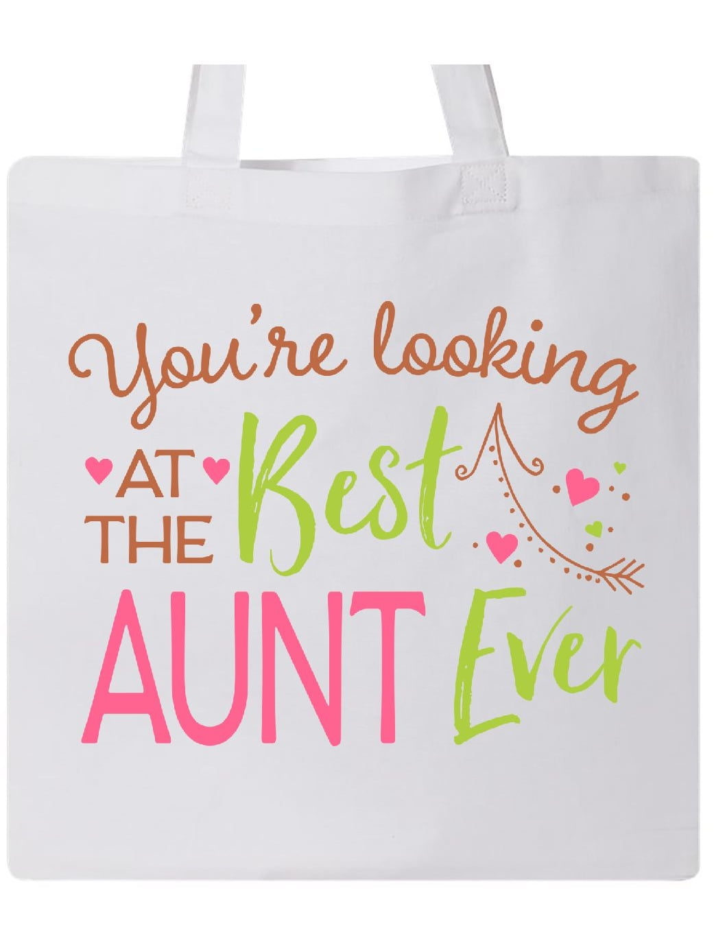INKtastic Inktastic You're Looking at the Best Aunt Ever Tote Bag