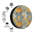 thumbnail image 6 of DouZhe Waterproof Spare Tire Cover, Bohemia Mandala Kaleidoscope Prints Adjustable Wheel Covers Fit for Jeep Trailer RV SUV Car, 14 inch, 6 of 7