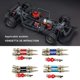 thumbnail image 4 of Vogacara Eje delantero trasero de acero inoxidable ARRMA 1/8 RC 3S INFRACCIÓN Durabilidad excepcional Kits de construcción modelo Rojo, 4 of 6