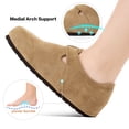 thumbnail image 4 of Ecetana Women's Closed Toe Clogs Slip On Loafers Adjustable Buckle Strap Comfortable Casual Walking Shoes, 4 of 8