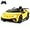 Yellow, variant on Licensed Lamborghini Huracan Ride on Car by OLAKIDS, 12V Kids Electric Vehicle Battery Powered Toy with Remote Control, LED Lights, Spring Suspension, Bluetooth, MP3, Aged 3-8 Years