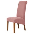 thumbnail image 1 of Funda elástica para silla de comedor de hotel para el hogar Funda para silla de respaldo alto Funda para silla de franela con grano de maíz, 1 of 4