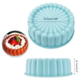 thumbnail image 2 of Molde de silicona reutilizable de 7 pulgadas con forma de girasol para hornear pasteles, pan, tartas, flanes y tartas., 2 of 11