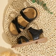 thumbnail image 2 of Meckior Toddler Sandals Open Toe Flat Summer Sandals for Little Kid, 2 of 6