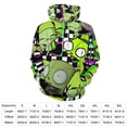 thumbnail image 2 of Invader Zim Mens Womens Novelty Hoodie 3D Print Pullover Hooded Long Sleeve Sweatshirts Tops Blouse with Pocket, 2 of 8
