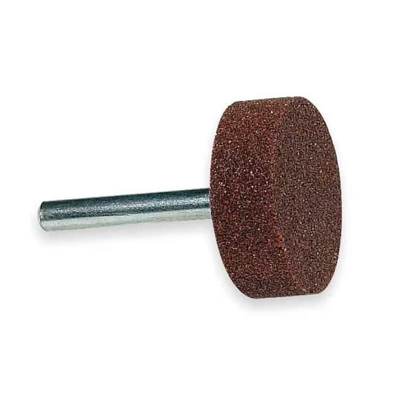Norton Abrasives Mounted Point, CottonFiber, 1 x 1in,80G 61463622646