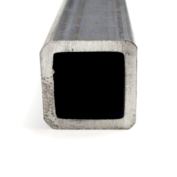 OnlineMetals A500/A513 Carbon Steel Square Tubing, Hot Rolled, ASTM A-36, 1.25" Height, 0.065" Wall, 72" Length
