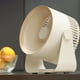 thumbnail image 1 of Velocidad de poco ruido del ventilador de escritorio 3 del circulador del ventilador eléctrico montado en la pared/de la tabla 4000mAh JShteea El nuevo, 1 of 7