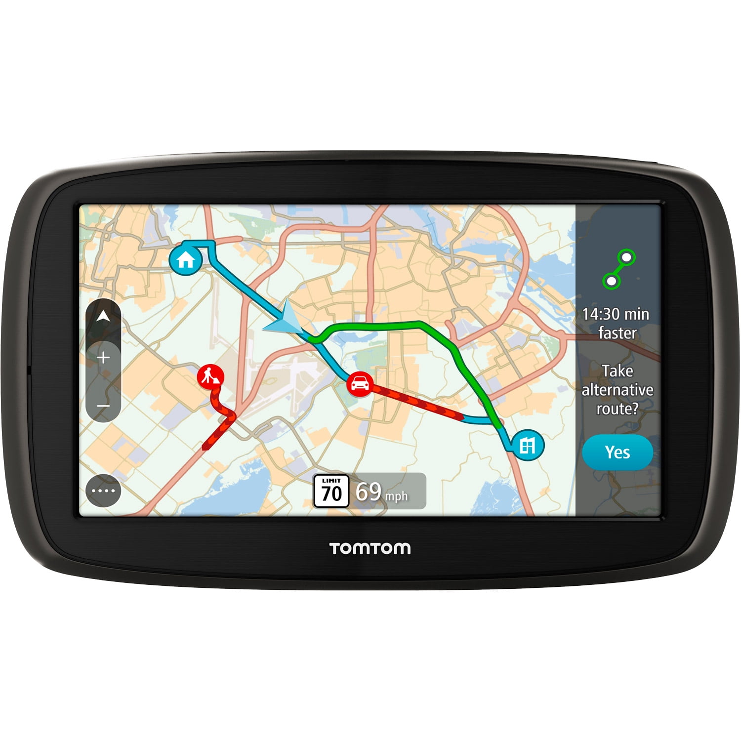 kussen Dragende cirkel Moedig TomTom GO 60 - GPS navigator - automotive 6" widescreen - Walmart.com