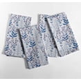 thumbnail image 2 of Vargottam Designer Cotton Canvas Napkins - Set of 12, 20-Inch, Gray Leaves Print, Durable & Absorbent Cloth Napkins for Dining, Parties, and Home Decor - Machine Washable, 2 of 7